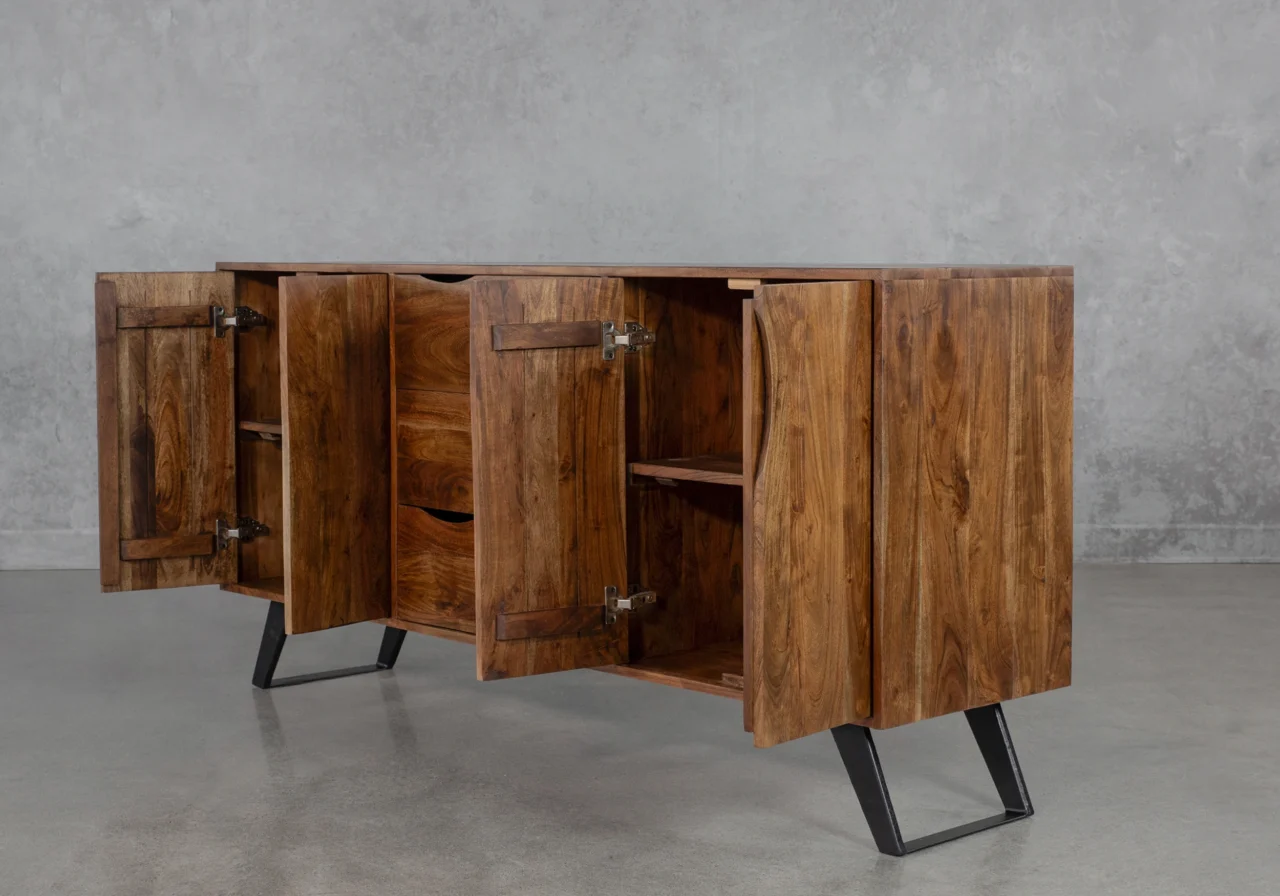 Shinola Wood Sideboard - Angle