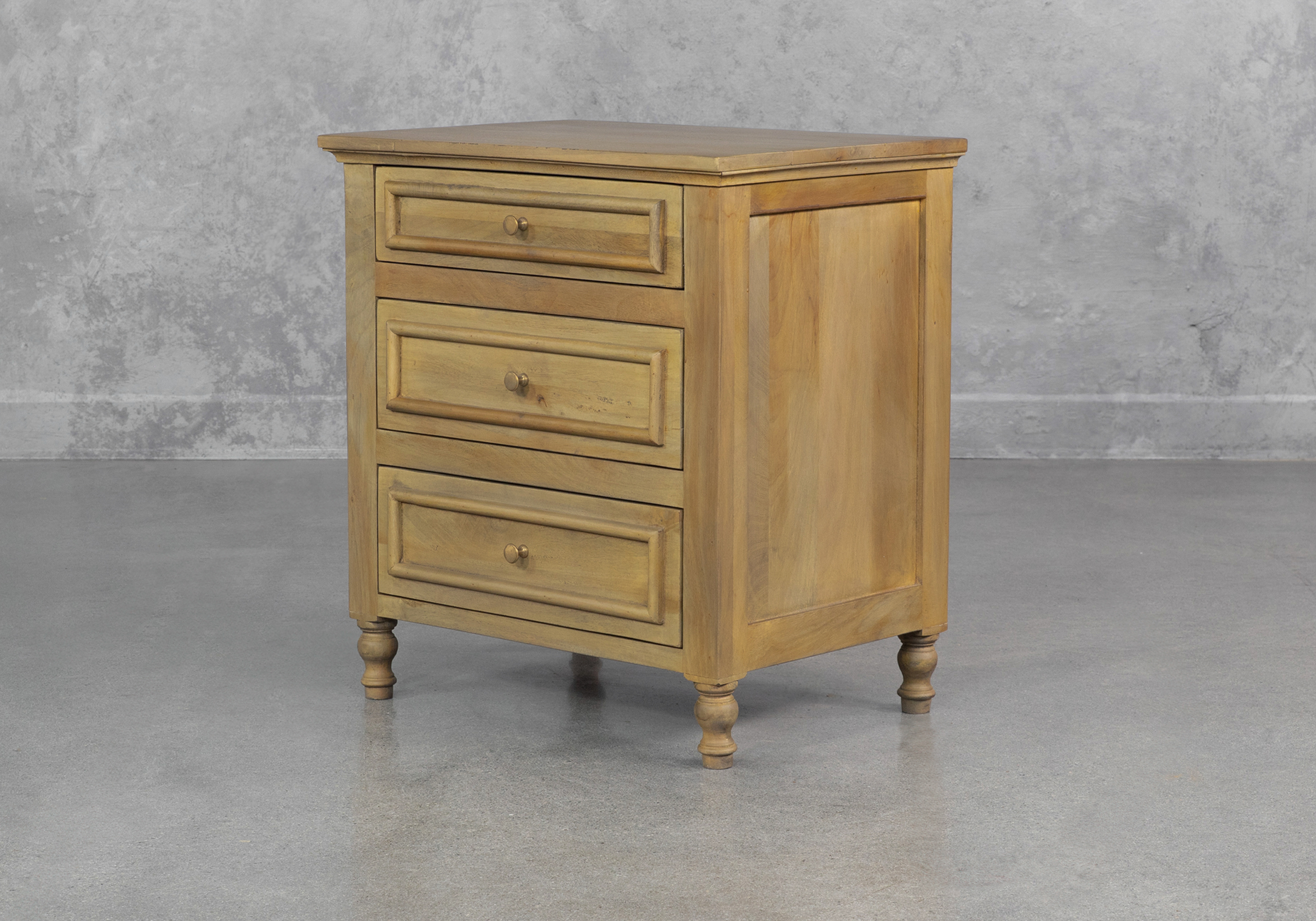 Florence Mango Nightstand - Angle