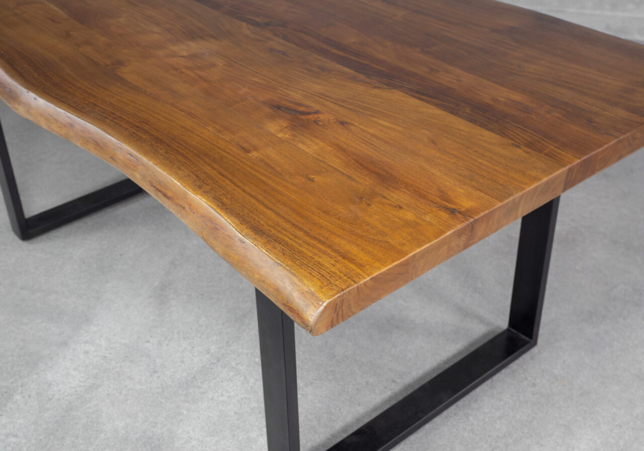 Jordan Walnut Dining Table - Details