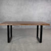 Jordan Walnut Dining Table - Front