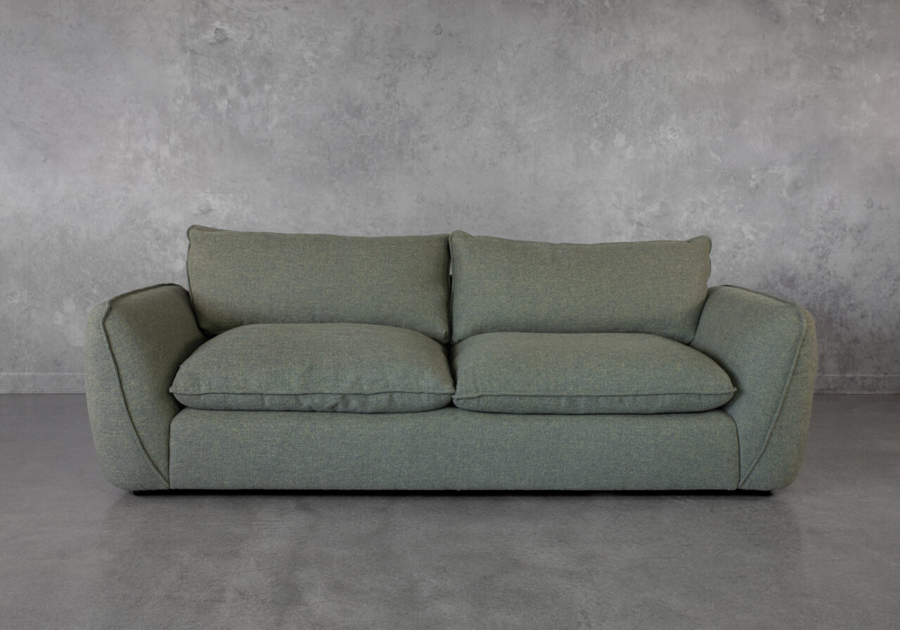 Archie-Green-Fabric-Sofa-Front