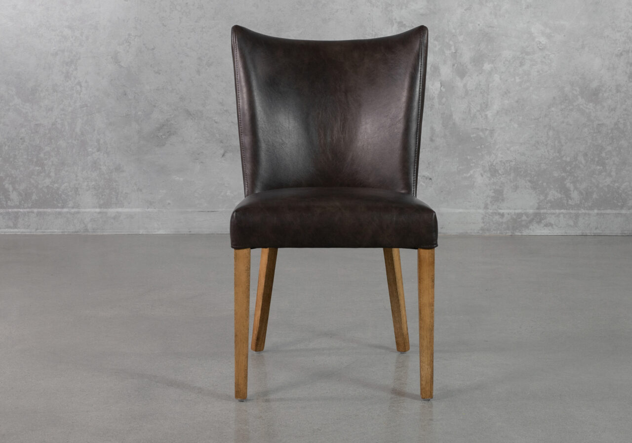 Greg-Black-Vinyl-Dining-Chair-Front