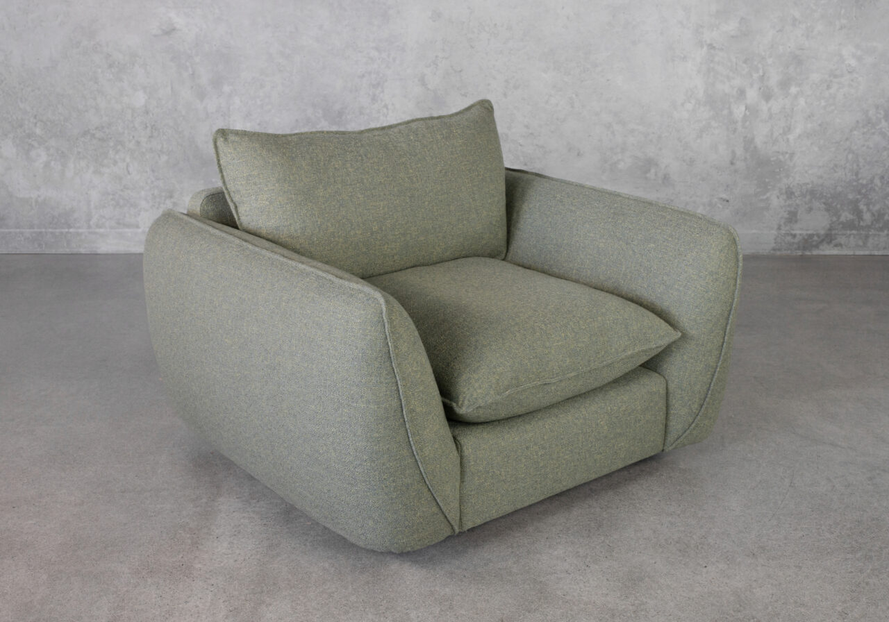 Archie Green A370 Fabric Swivel Chair