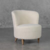 Coco Cream P290 Accent Chair - Angle