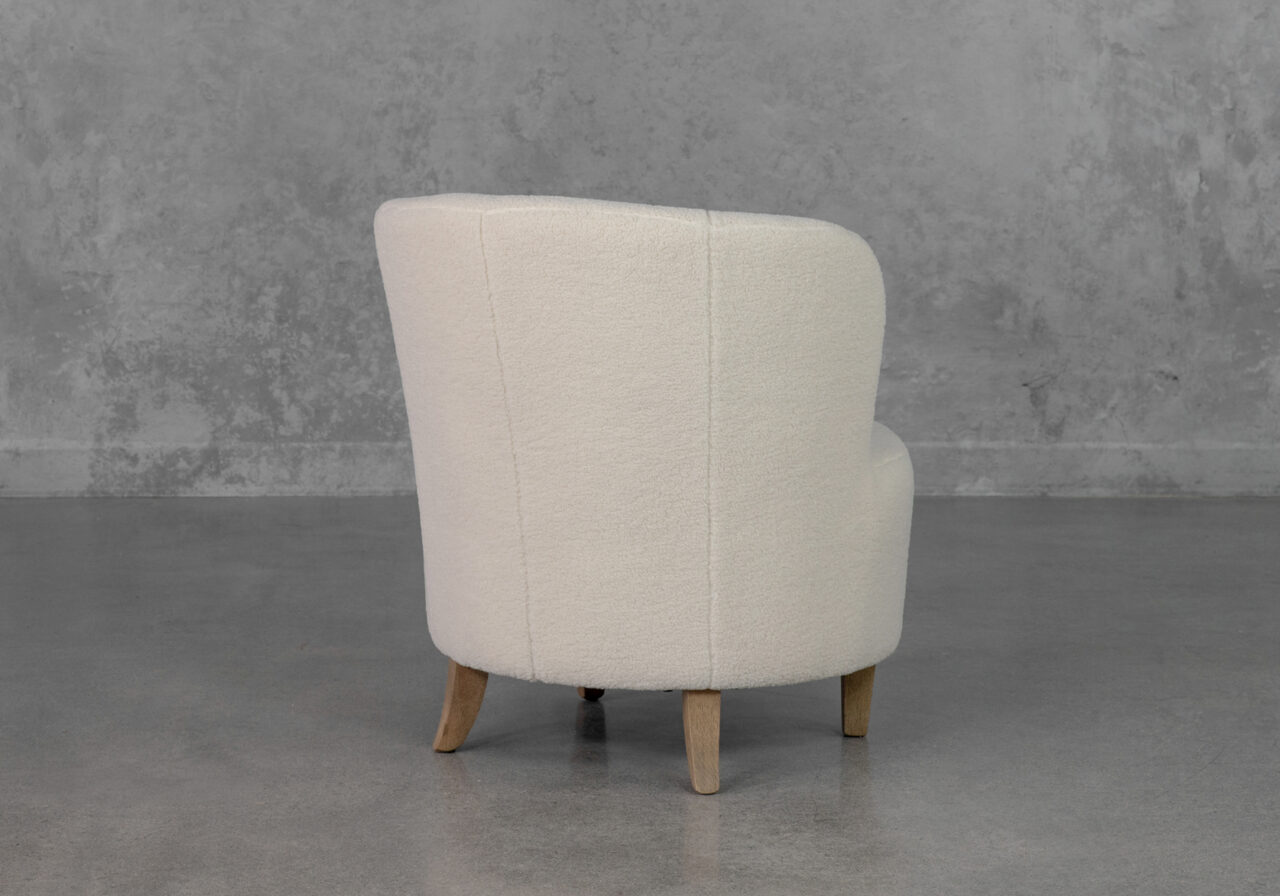 Coco Cream P290 Accent Chair - Back