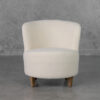 Coco Cream P290 Accent Chair - Front