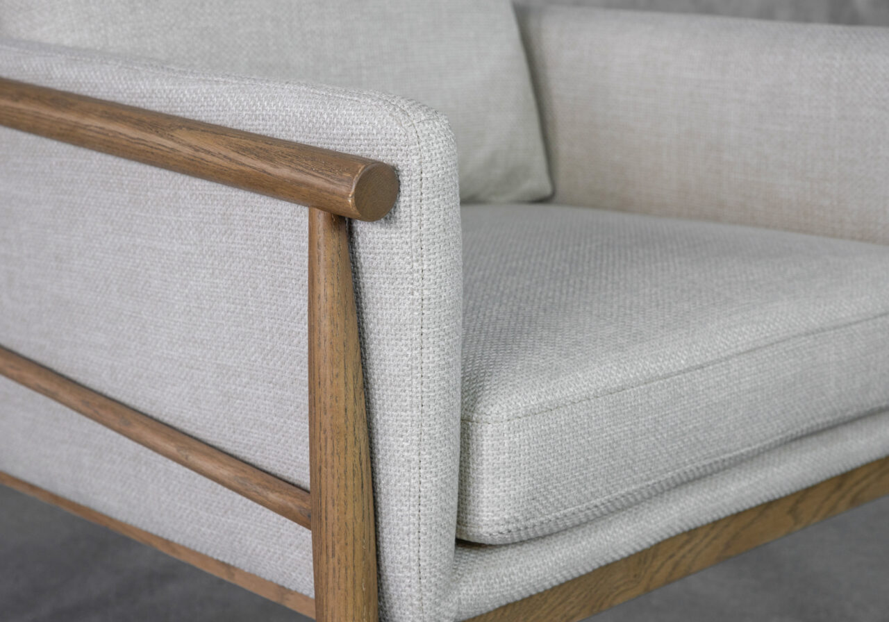 Cresent Cream P762 Accent Chair - Details