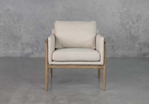 Cresent Cream P762 Accent Chair - Front