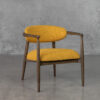 Elodie Mustard P294 Accent Chair - Angle