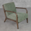 Esme Green A408 Fabric Accent Chair