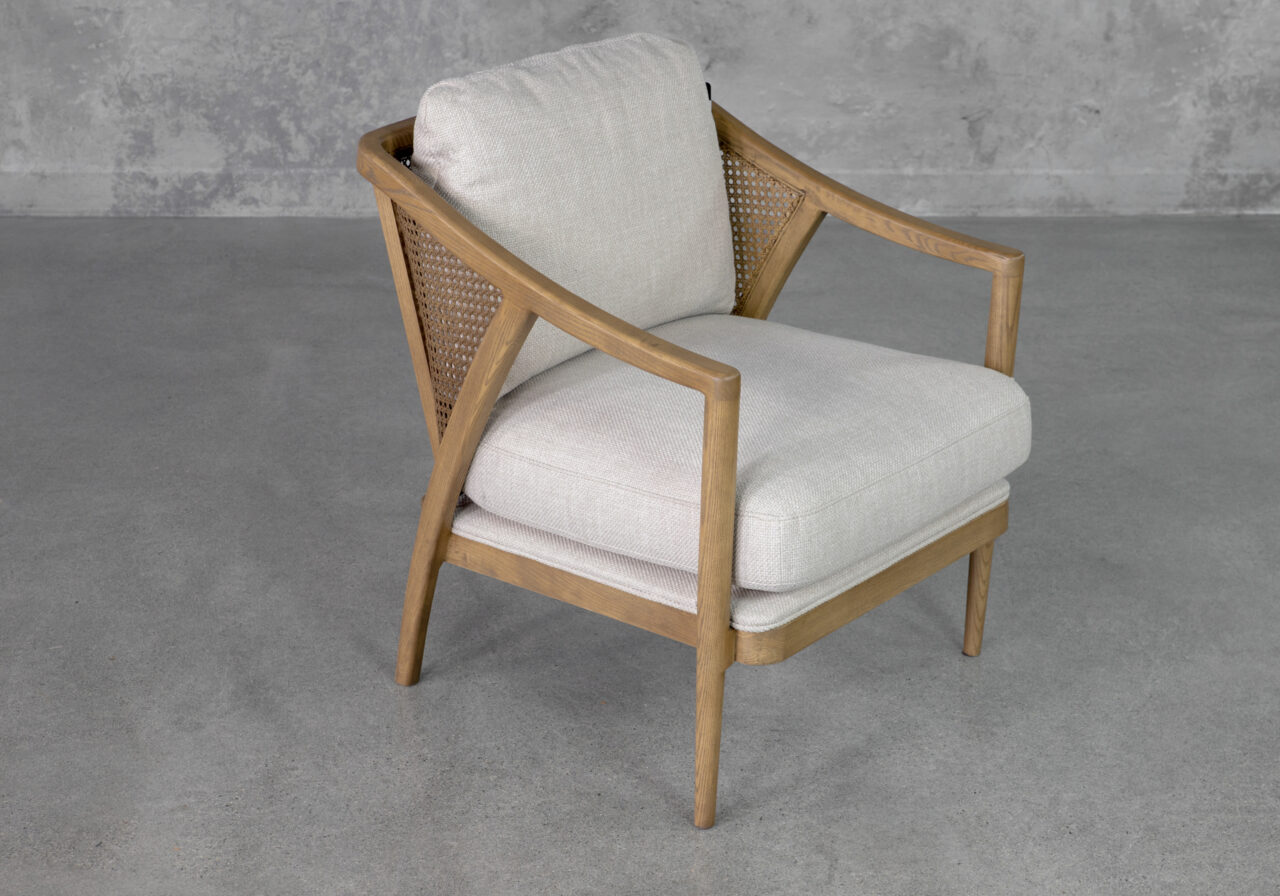 Fleur Cream P760 Fabric Accent Chair