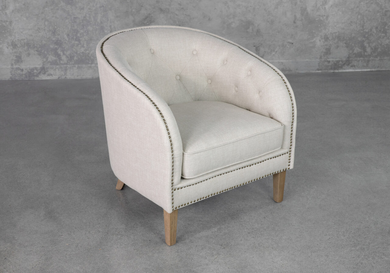 Haydee Cream P762 Accent Chair