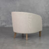 Haydee Cream P762 Accent Chair - Back