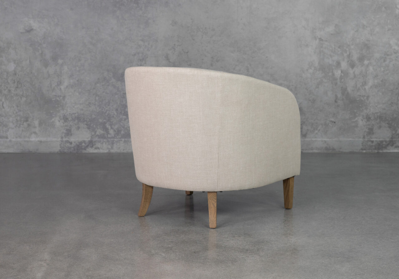 Haydee Cream P762 Accent Chair - Back