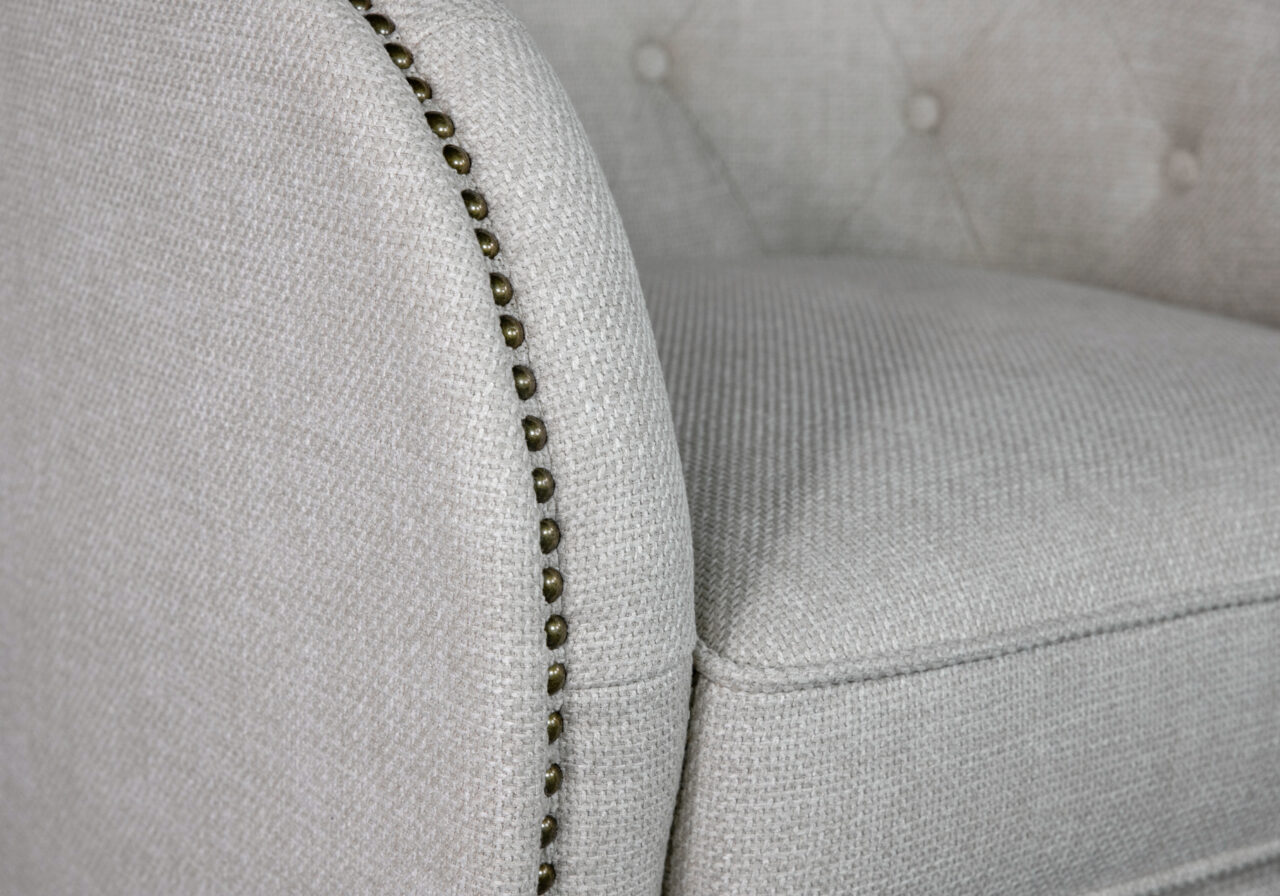 Haydee Cream P762 Accent Chair - Details