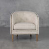 Haydee Cream P762 Accent Chair - Front