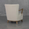 Hilda Cream P290 Fabric Accent Chair - Back