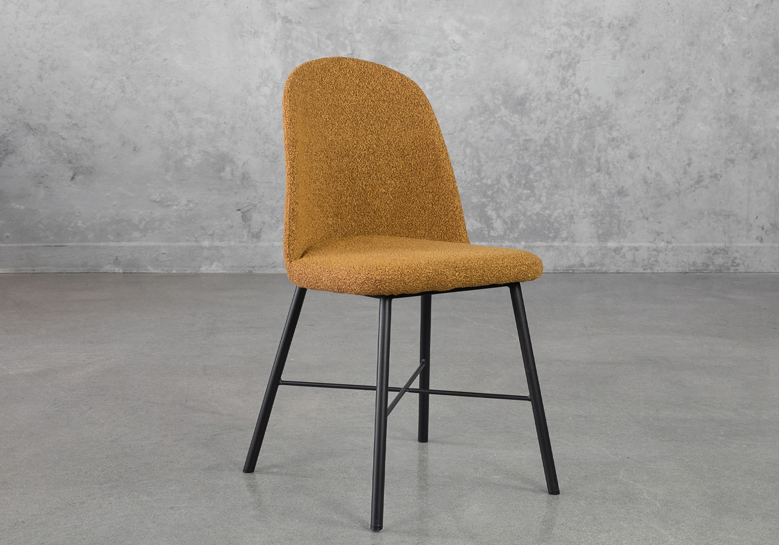 Lulu-Dining-Chair- OchreBK - Angle