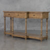 Manon Wood Console - Angle