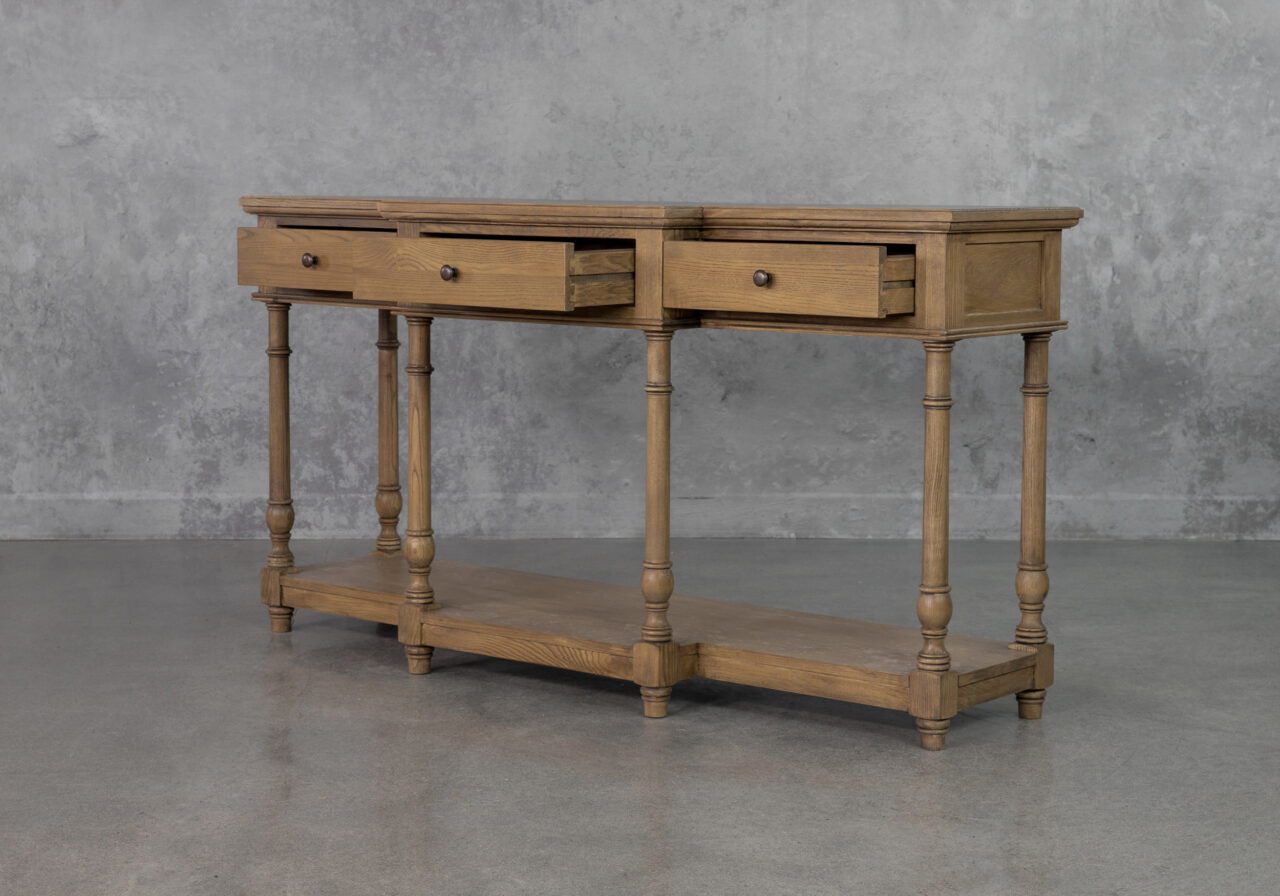 Manon Wood Console - Angle 2