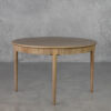 Moldova Mango Round Dining Table - Angle