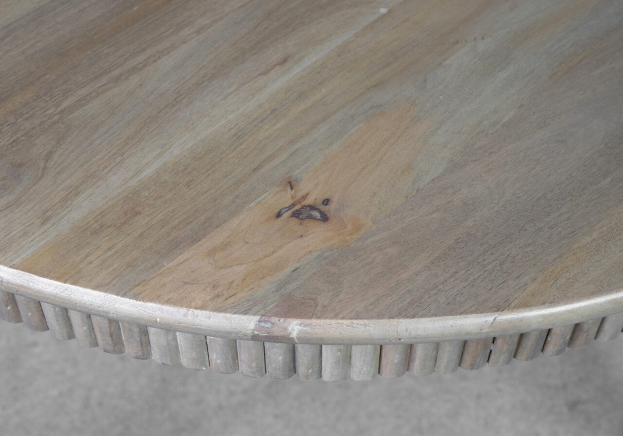 Moldova Mango Round Dining Table - Details