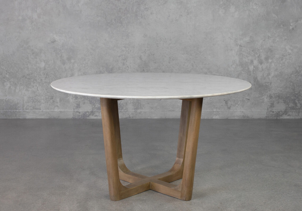 Murcia Round Marble Dining Table - Front