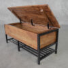 Terry Wood Storage Bench