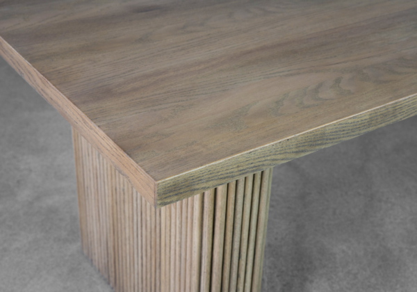 Agustin Wood Dining Table - Details