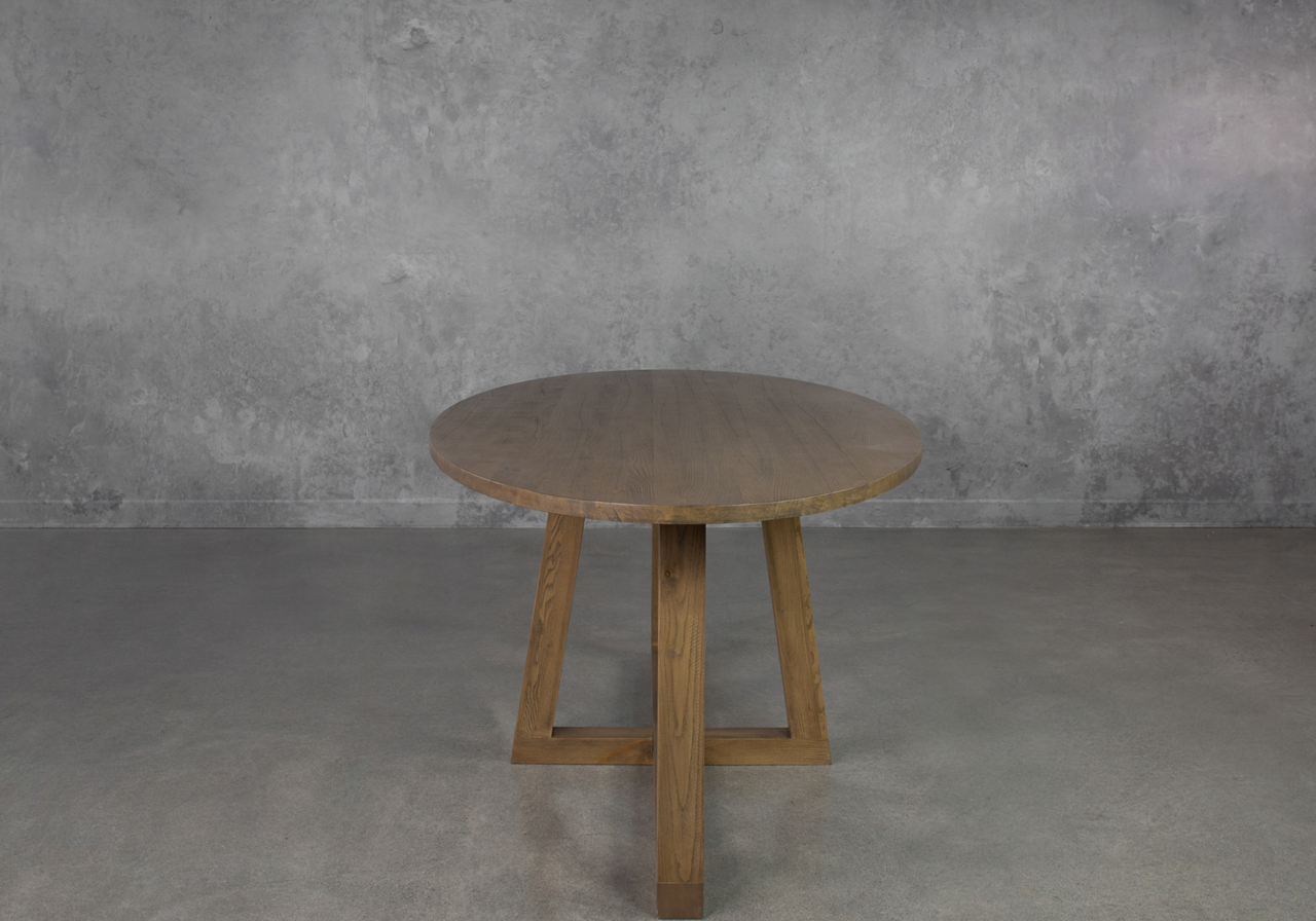 Estelle Wood Dining Table - Side