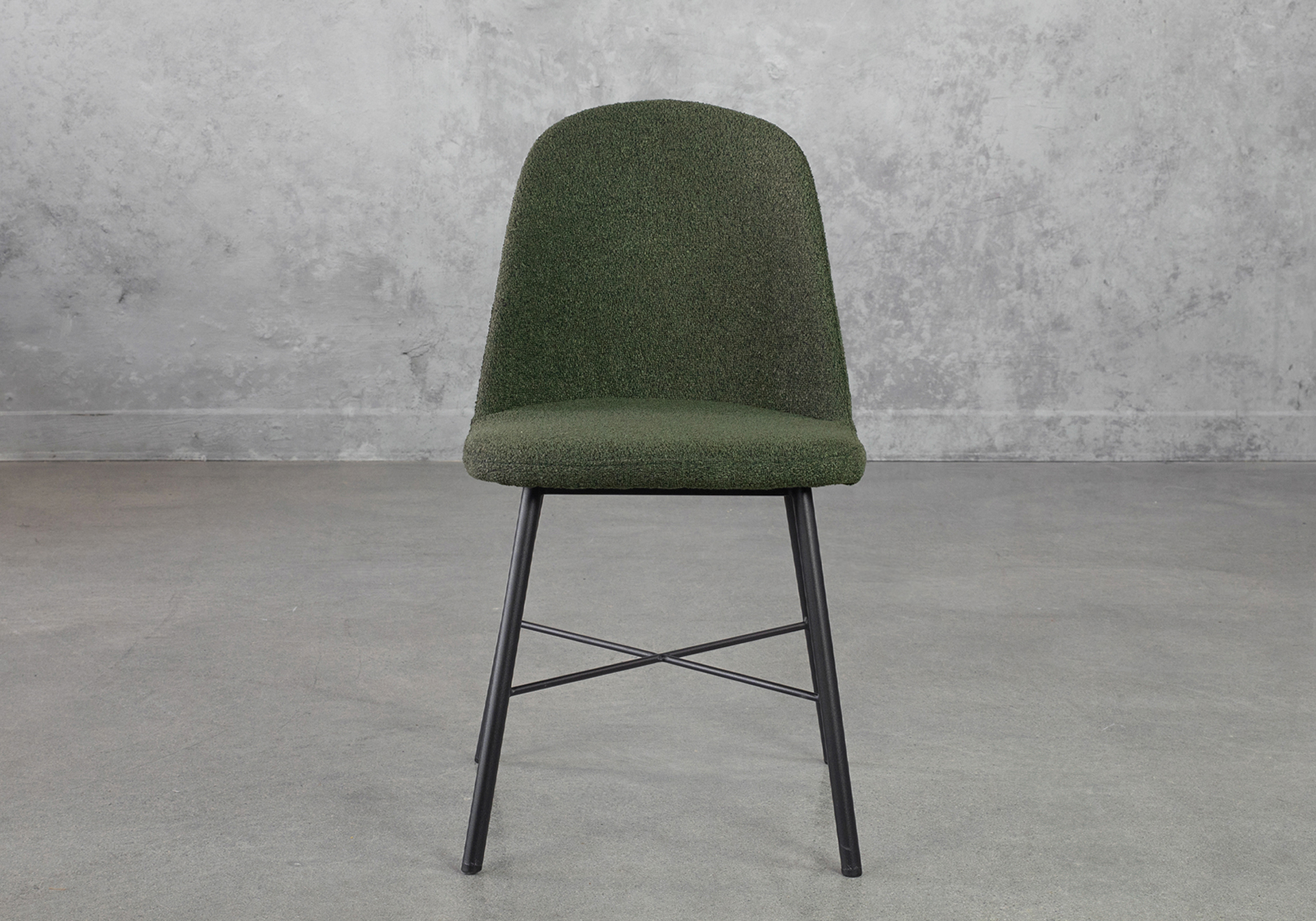 Lulu-Chair-Green - Front